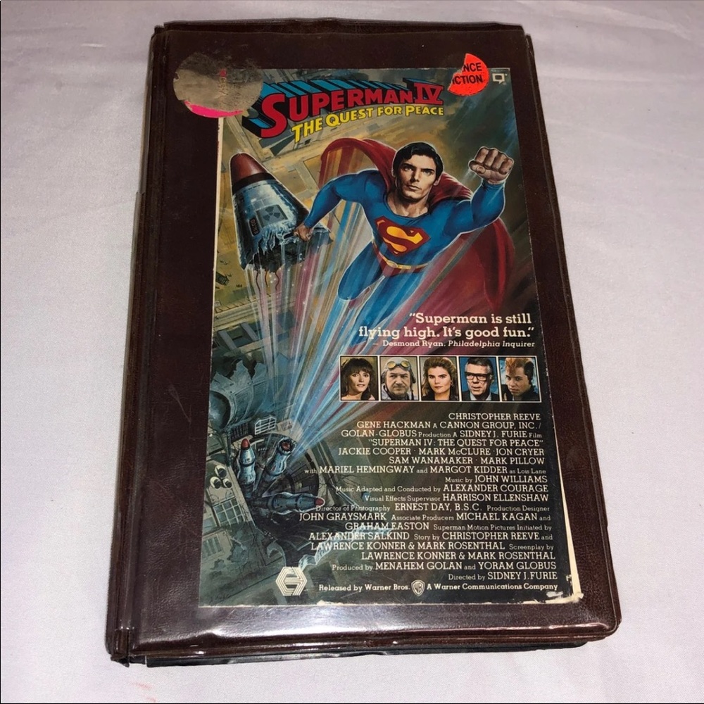SuperMan Original Live Action VHS